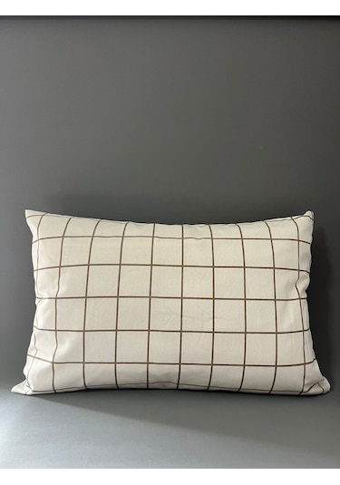 Pamuklu 2 Adet Fermuarlı 50x70 Cm Yastık Kılıfı