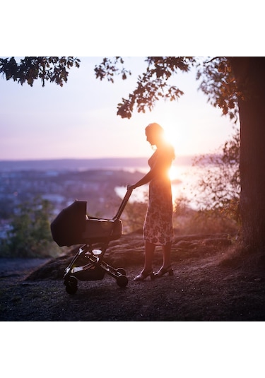 umprider Connect³ Bebek Arabası Portbebe Grey