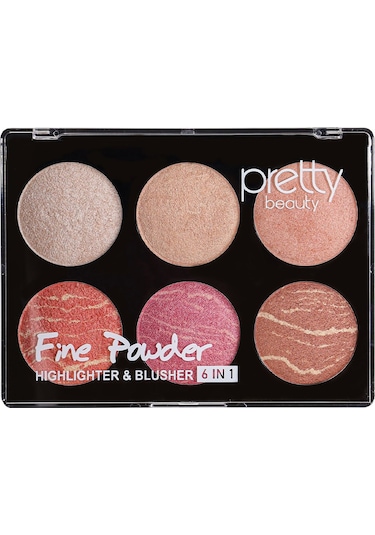 Pretty Pb-426 6ın1 Highlighter & Allık - 02