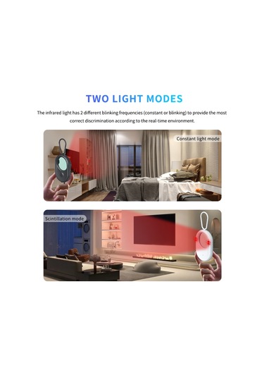 Geeroyoo Seyahat, Otel, Ofis, Araç Ve Banyo Güvenliği İçin Geniş Açılı Taşınabilir Kızılötesi Gizli Kamera Dedektörü