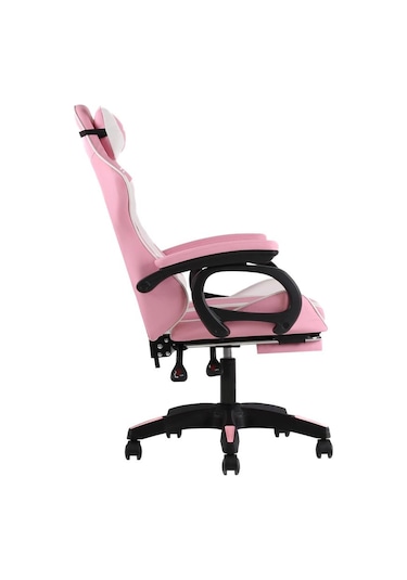 Fashcolle Dynamic Pink Masajlı Oyuncu Koltuğu Pembe