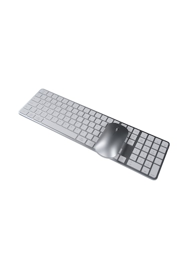 İkey C230 Beyaz Ultra İnce Kablosuz Türkçe Klavye-mouse Seti Diğer