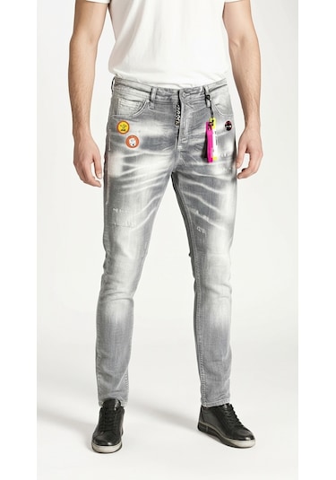 Barmore Erkek Kot Pantolon Grey Gri