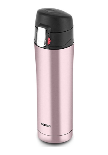 Karaca Pluton Çelik Sızdırmaz Termos Rose Gold 450 ml