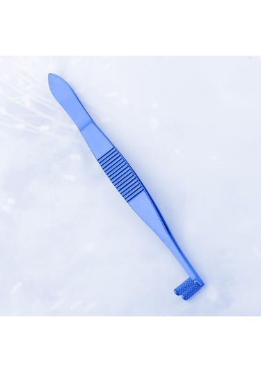 Suntek 1 Adet Paslanmaz Çelik Meibomian Bezi Forseps Çift Göz