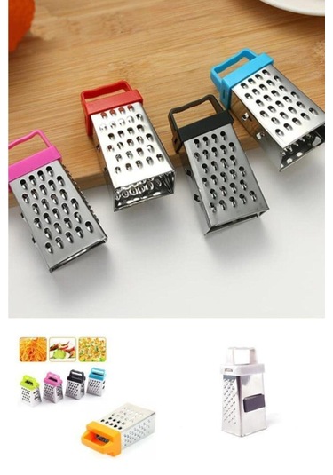 3 Fonksiyonlu Mıknatıslı Mini Sarımsak Peynir Rendesi 8 Cm Diğer