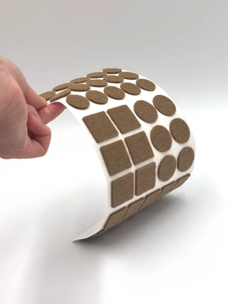 Hey Case Mobilya İçin Keçe Etiketler - Kahverengi Set 152114142 Kahverengi Mermer