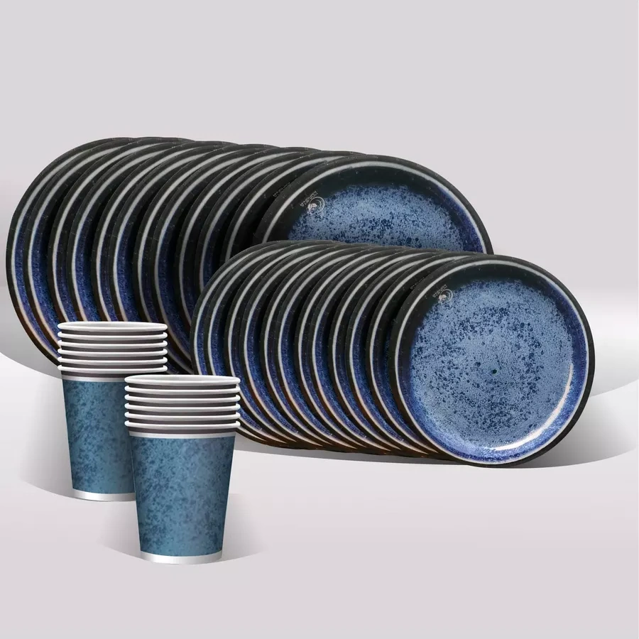 Kartonia Tek Kullanımlık Karton Tabak Ve Bardak Seti 236686326 30