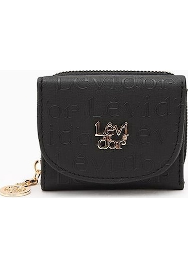 Levidor - Cüzdan 910011 Siyah Çok Renkli