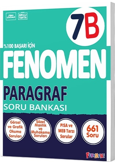 Fenomen 7. Sınıf Paragraf B Soru Bankası