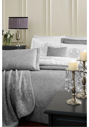 Özdilek Julia 11 Parça Çeyiz Seti - Gri Gri