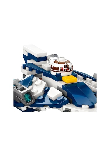 LEGO® Star Wars: Klon Savaşları Plo Koon'un Jedi Starfighter™ Mikro Savaşçısı 75400 - 6 Yaş ve Üzeri Çocuklar için Oyuncak Yapım Seti (89P)