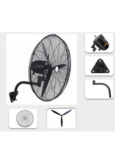 Ventus VS3010D Mega Boy 30" Sanayi Tipi 150W Duvar Tipi Vantilatör