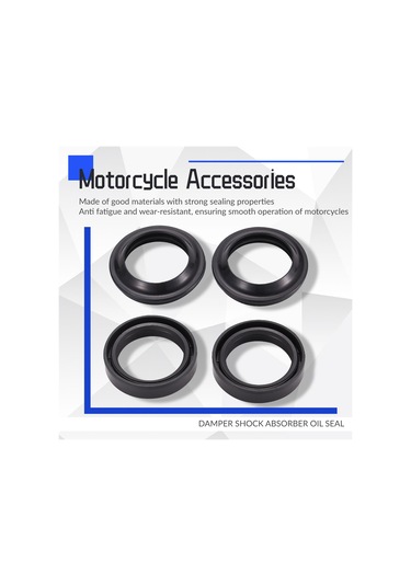 Synodicmonth Suzuki Rm85 Turbo Tu250 Gz250 Gs550 Vs700 Gs750 Rm Xn 85 İçin Motosiklet Ön Çatal Toz Contası Ve Yağ Contası 37x50x11