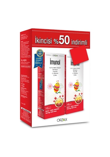 Imunol Şurup 150 Ml - Ikincisi %50