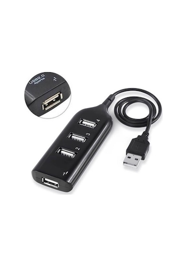 SpeedUF 4 Port Usb Hub Çoğaltıcı Switch Splitter