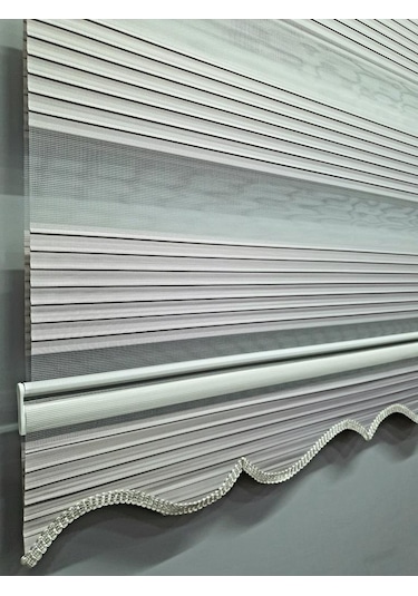 Bbb Pliseli Stor Zebra Perde Sert Plastik Kasalı