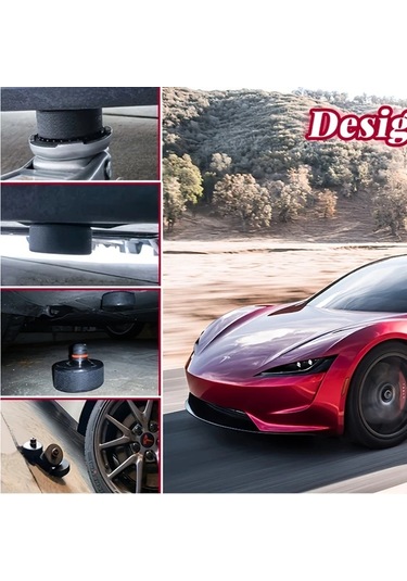 Honeybeeshop Tesla Jeki İçin Tesla Model 3 S X Y Jack Pedalları Depolama Kutulu 4 Jak 2013 2025 Aksesuar