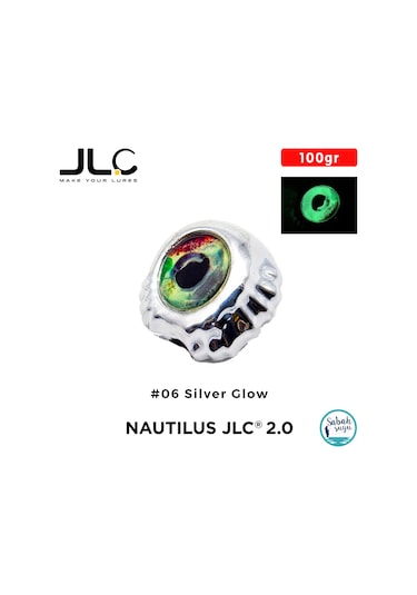 Jlc Nautilus 2.0 Tai Rubber Kafa 100gr 06 Silver Glow