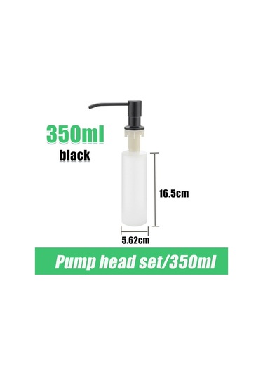 Set1-350ml-black-350/500ml Mutfak Sıvı Sabunluk Pompaları Mutfak Banyo Sabunluk Lavabo Sabun Şişesi Mutfak Aracı Şişe Aksesuarları