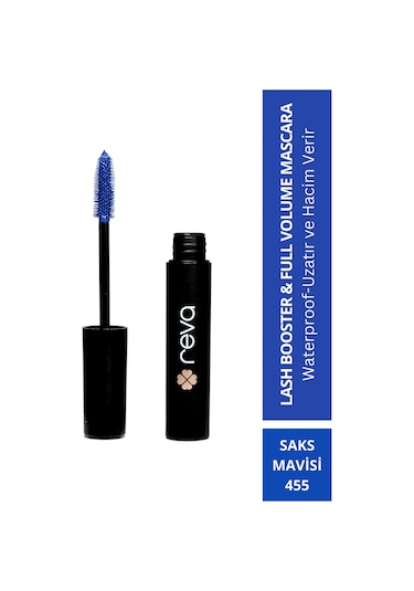 Reva Lash Booster & Full Volume Color Mascara 455 Sax Blue
