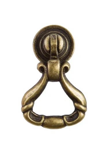 Aksmebel Mutfak İçin 4 Parça Altın Düğmeli Mobilya Kolları 287280025 Altın Rengi