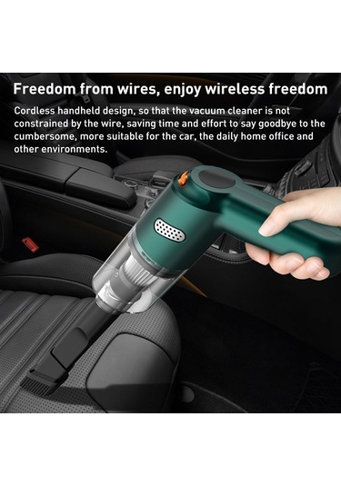 Kbn-010 10000pa Güçlü Araba Akülü Elektrikli Süpürge El Temizleme Aracı, Spec: Premium Sürüm Beyaz