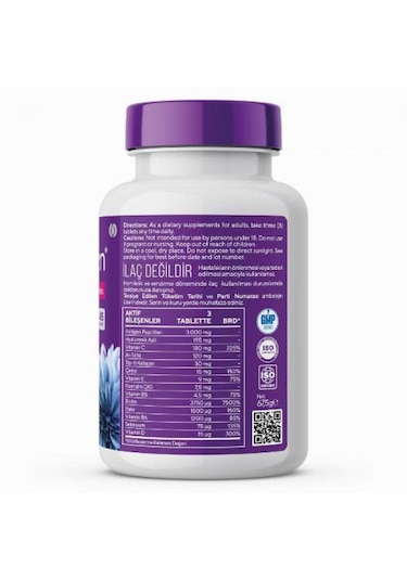 Biomet Wecollagen Hyaluronic Acid Biotin Kolajen 45 Tablet