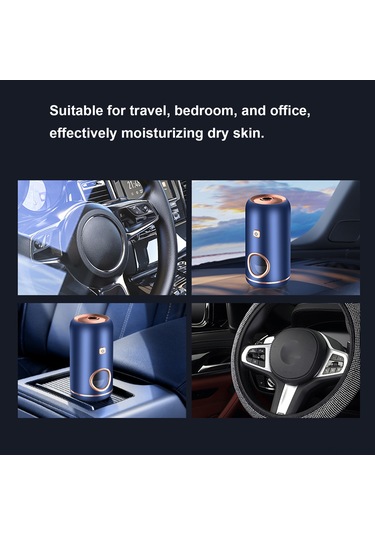 Mufunye 45ml Usb Portatif Aromaterapi Makinesi - Sessiz Ev Araç Kullanıma Uygun Yağ Dağıtıcı - Pembe