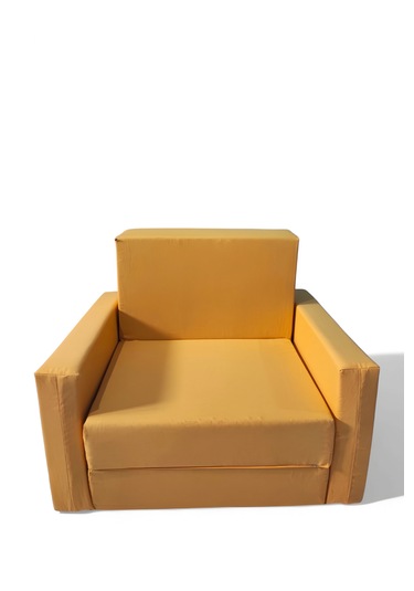 Katlanır Yer Yatağı - Çocuk Koltuğu - Bebek Yatağı 0-5 Yaş Sarı