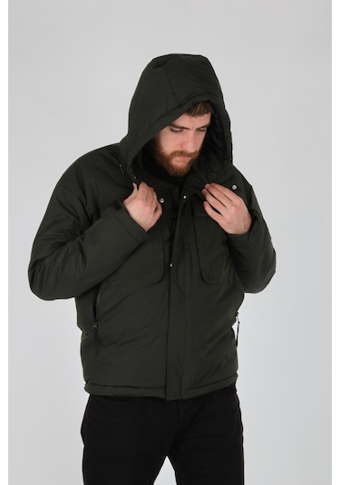 Rugu Yeşil Erkek Mont P9228 001