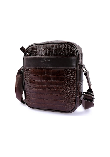 Kroko Postacı Çanta Hakiki Dana Derisi Kangaroo Kıngdom 8875-Ck