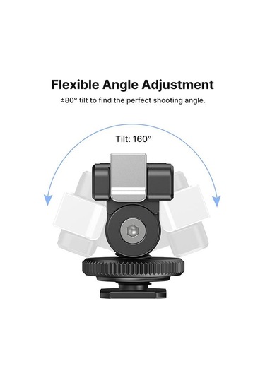 Ulanzi Ca22 Djı Osmo Action 3/4 İçin Cold Shoe Adaptörü