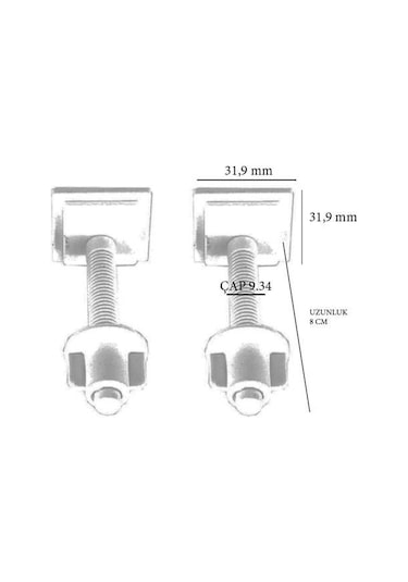 Saban Klozet Kapağı ve Banyo Oturağı 2'li Set