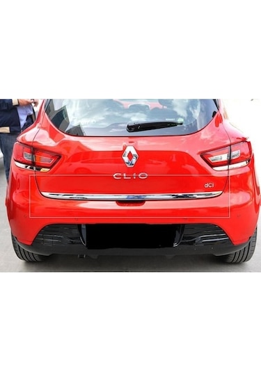Renault Clio 4 Hb 2012 - 2019 Krom Bagaj Alt Çıtası
