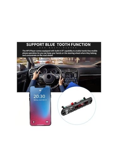 Kebidu Mp3 Wma Dekoder Kurulu Usb Fm Tf Radyo Kablosuz Bluetooth Ses Modülü Audio Amplifier