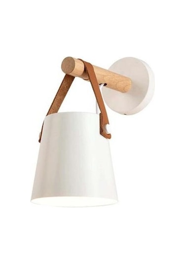 Beyaz E27 Duvara Monte Ahşap Direk Asılı Led Lamba Oturma Odası Yatak Odası Başucu Lambası Without Bulb Beyaz Beyaz E27 Duvara Monte Ahşap Direk Asılı Led Lamba Oturma Odası Yatak Odası Başucu Lambası Without Bulb Beyaz