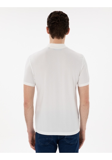 Pierre Cardin Erkek Beyaz Tişört 50310233-vr013 Beyaz