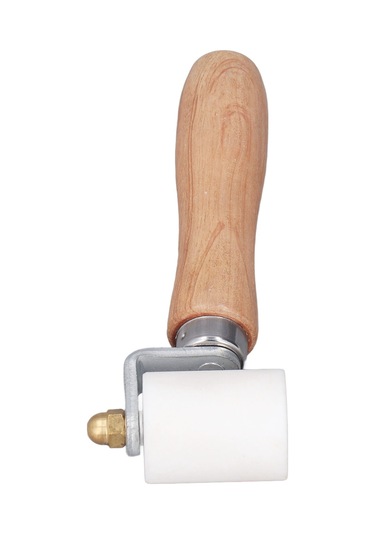 Yunboo Isı Dayanıklı Ahşap Kolu Fıçkırcı - Pvc Su Geçirmez Filmi Ve Kumaş Folyo İçin Ergonomik Pres Rulosu Diğer