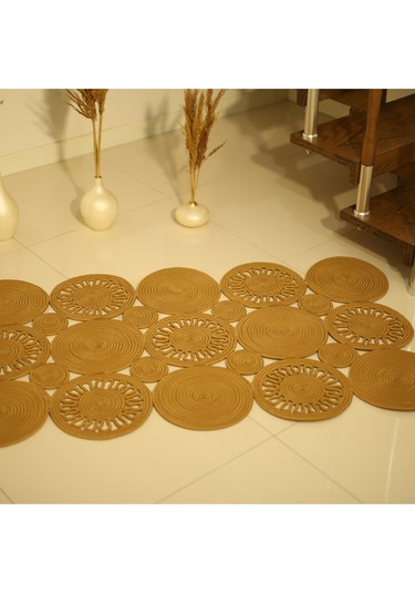 Jüt Kilim, Paspas, Mutfak Halısı, Banyo Paspası, Kilim, Halı, Oturma Odası Halısı, El Dikim Özel Kil Ella