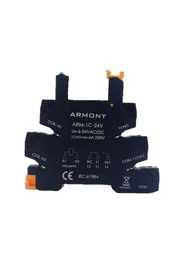 Armony - Arm-1c 6-24v Ac/dc 6a Slim Röle Soketi