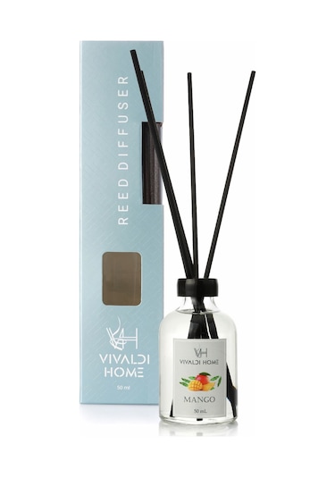 Vivaldi Home Mango Çubuklu Oda Kokusu Esansiyel Uçucu Yağ 50 ML