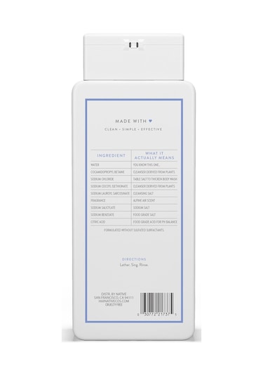Native Alpine Air Duş Jeli 532ml Diğer