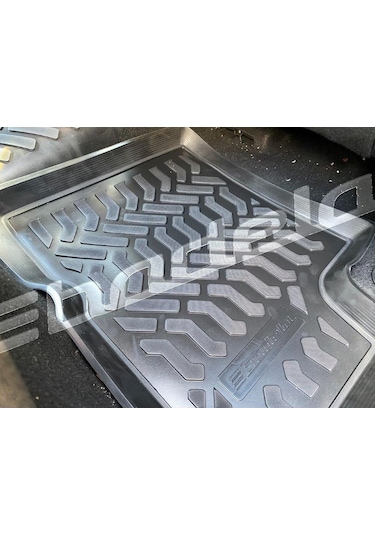 Duster Havuzlu Ithal 5D Paspas Kokusuz Kaucuk Sıyah Tam Uy...