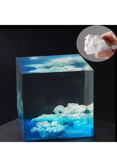 Küp Reçine Epoksi Silikon Kalıp - 59 - 4 Cm