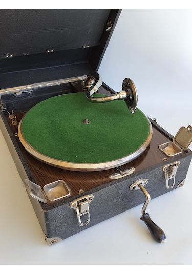 Nirona Antika Çanta Gramofon 077