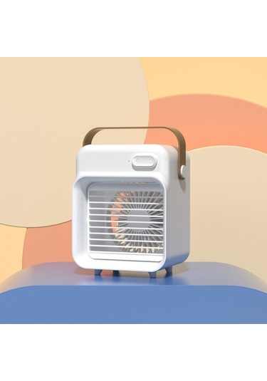 F05 Usb Taşınabilir Mini Çok Fonksiyonlu Sprey Soğutma Fanı, Özellik: Eklenti Modeli Beyaz , Boyut:eklenti Modeli Beyaz