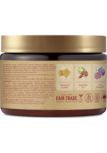 Shea Moisture Manuka Balı Ve Mafura Yağı Durulanmayan nemlendirici Saç Kremi 340 G