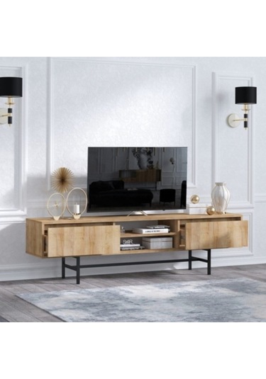 Decormet Matias Tv Sehpası Safir Meşe Diğer