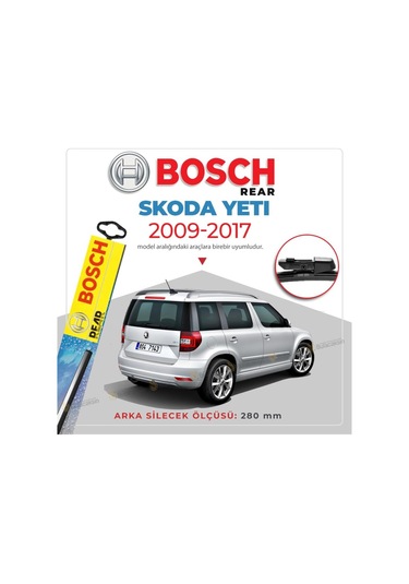 Bosch Rear Skoda Yeti 2009 - 2017 Arka Silecek -  A282H